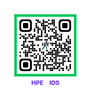 HPE iOS QR 코드
